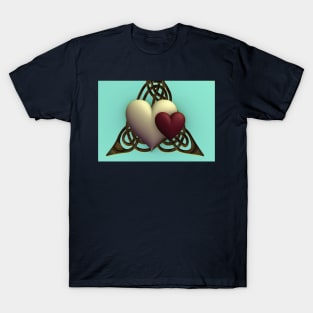 Two Hearts Beating Together Forever T-Shirt